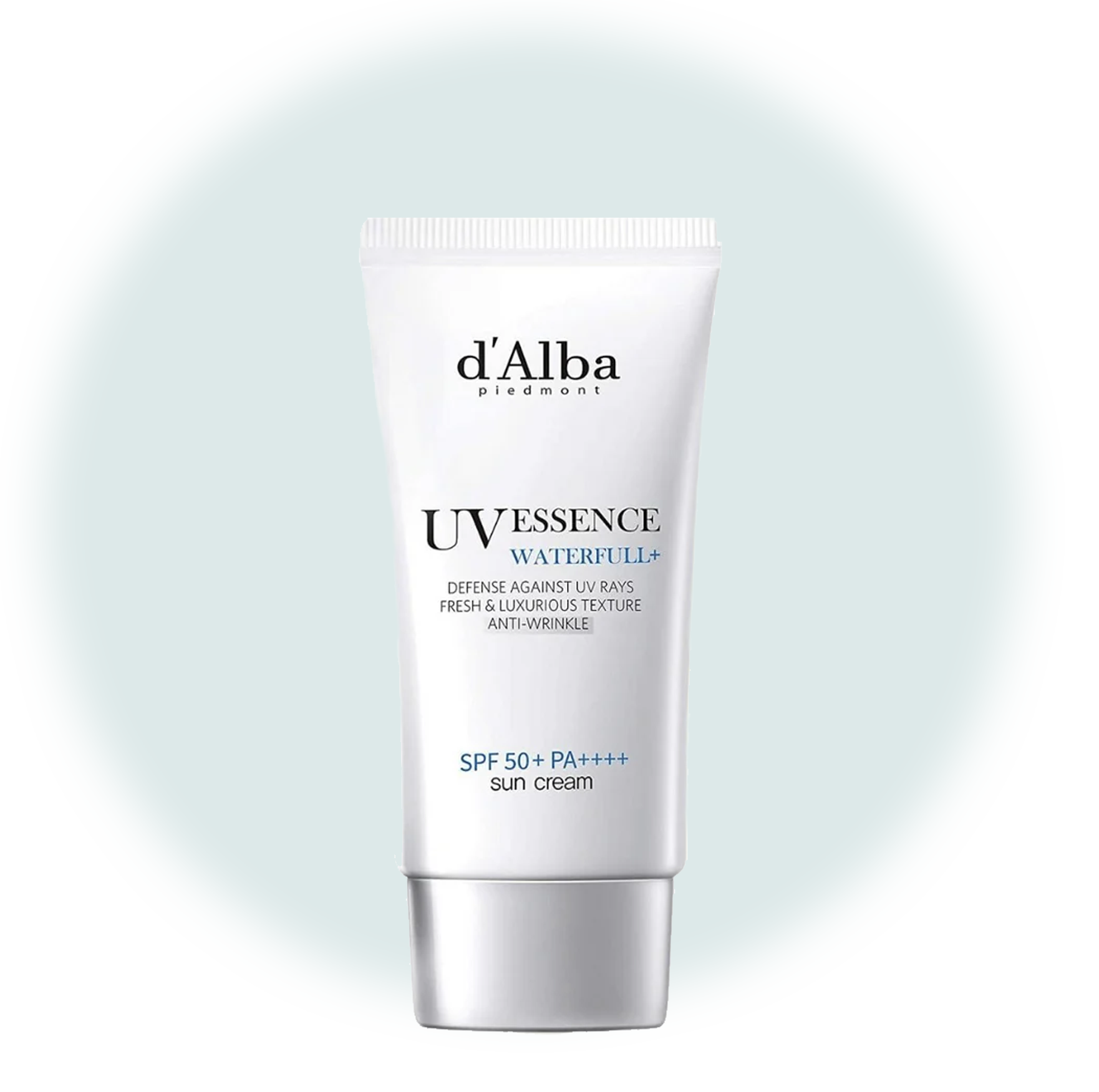 Fotoprotector coreano d’Alba Waterfull Essence Sun Cream SPF50+.